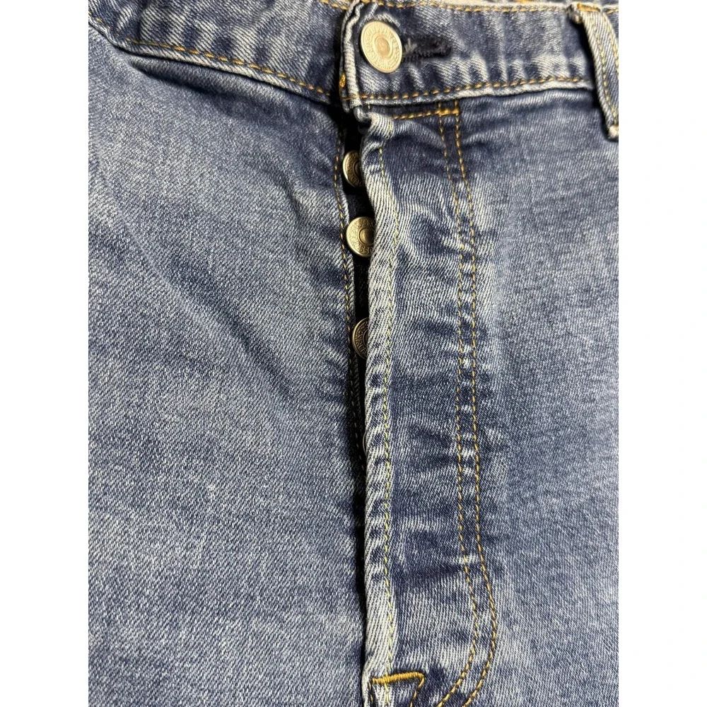 Levi's 501 Original Fit Jeans 40x32 Men Medium Wash Button Fly Blue